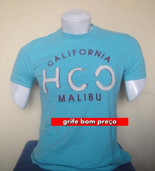 Camiseta Hollister masculino
